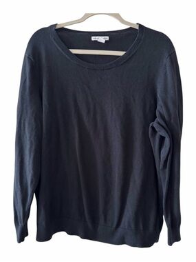 Amazon Essentials Navy Crewneck Sweater XXL Cotton Modal Blend